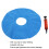 Coussin anti-escarres - gonflable, 38 cm, bleu clair 5