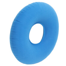 Cuscino gonfiabile antidecubito rotondo diametro 38 cm azzurro chiaro