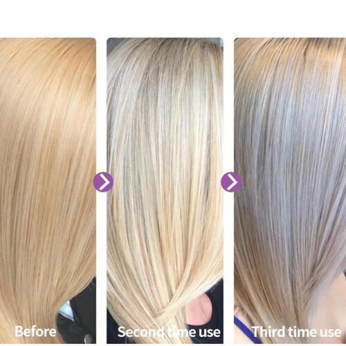 Shampoo viola per capelli biondi 100ml Professionale 2