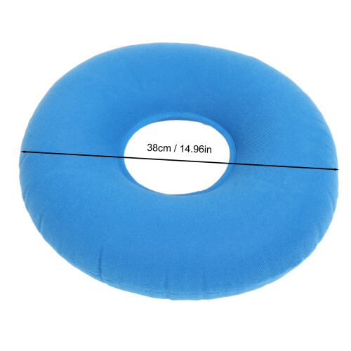 Coussin anti-escarres - gonflable, 38 cm, bleu clair 2