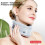 Collar cervical de espuma ajustable 28-45cm 9.5cm blanco 1 pieza 11