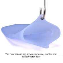Kit di sacca per clistere in silicone non tossico, 418 g, tubo da 150 cm