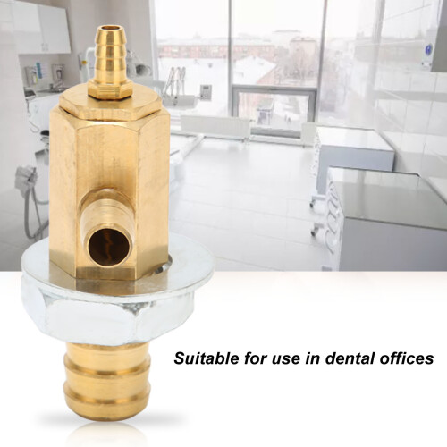 Vanne d’eau métallique pour chaise dentaire – vanne d’aspiration 2