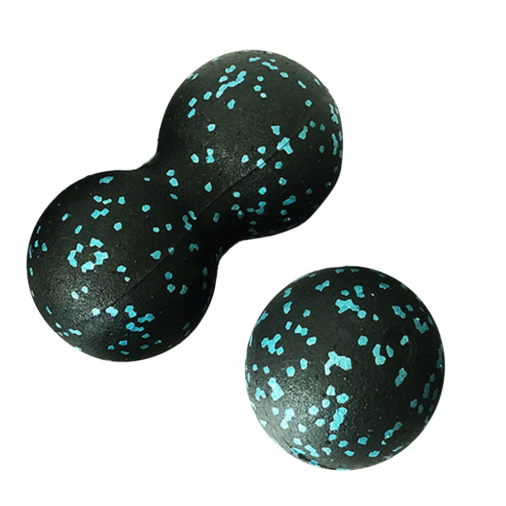 Peanut Massage Ball Fascia Ball Set Training Deep Tissue Massage Ball Kit Lacrosse Ball Muscle Roller for Acupressure Plantar Fasciitis Ref