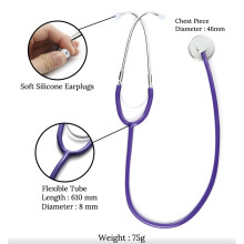 Portable Stethoscope Professional Cardiology Stethoscope Doctor Medical Equipment Student Vet Nurse Medical Device
