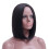 Peluca bob corta 35cm/13.77in, 160 g, resistente al calor 2