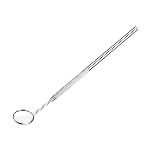 Miroir dentaire 16,5 cm acier inoxydable argent 21 g 1