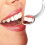Specchio dentale LED da 14  2,7  2,7 cm, in plastica, 3  batterie 6