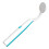 Specchio dentale LED da 14  2,7  2,7 cm, in plastica, 3  batterie 2