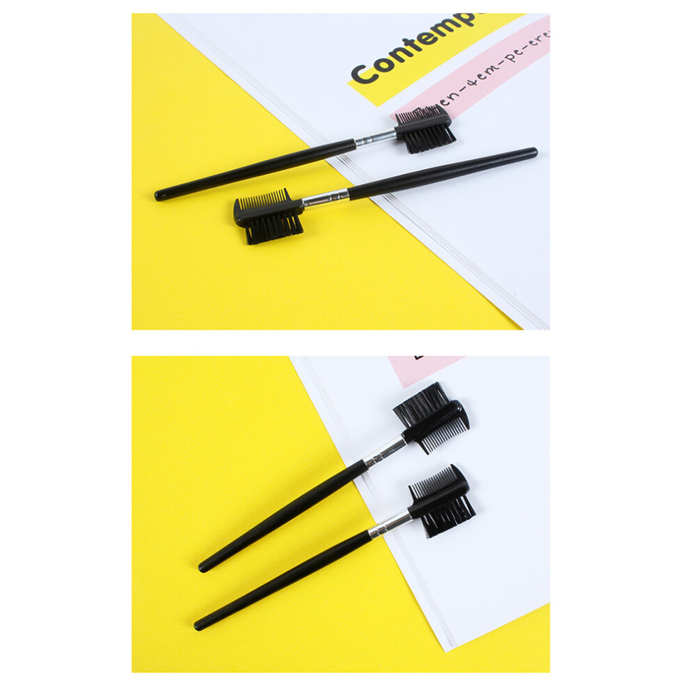 5Pcs Eyelash Comb and Eyebrow Brush Comb Eyebrow Eyelash Brush Makeup Tool for Eyelashes Extension
