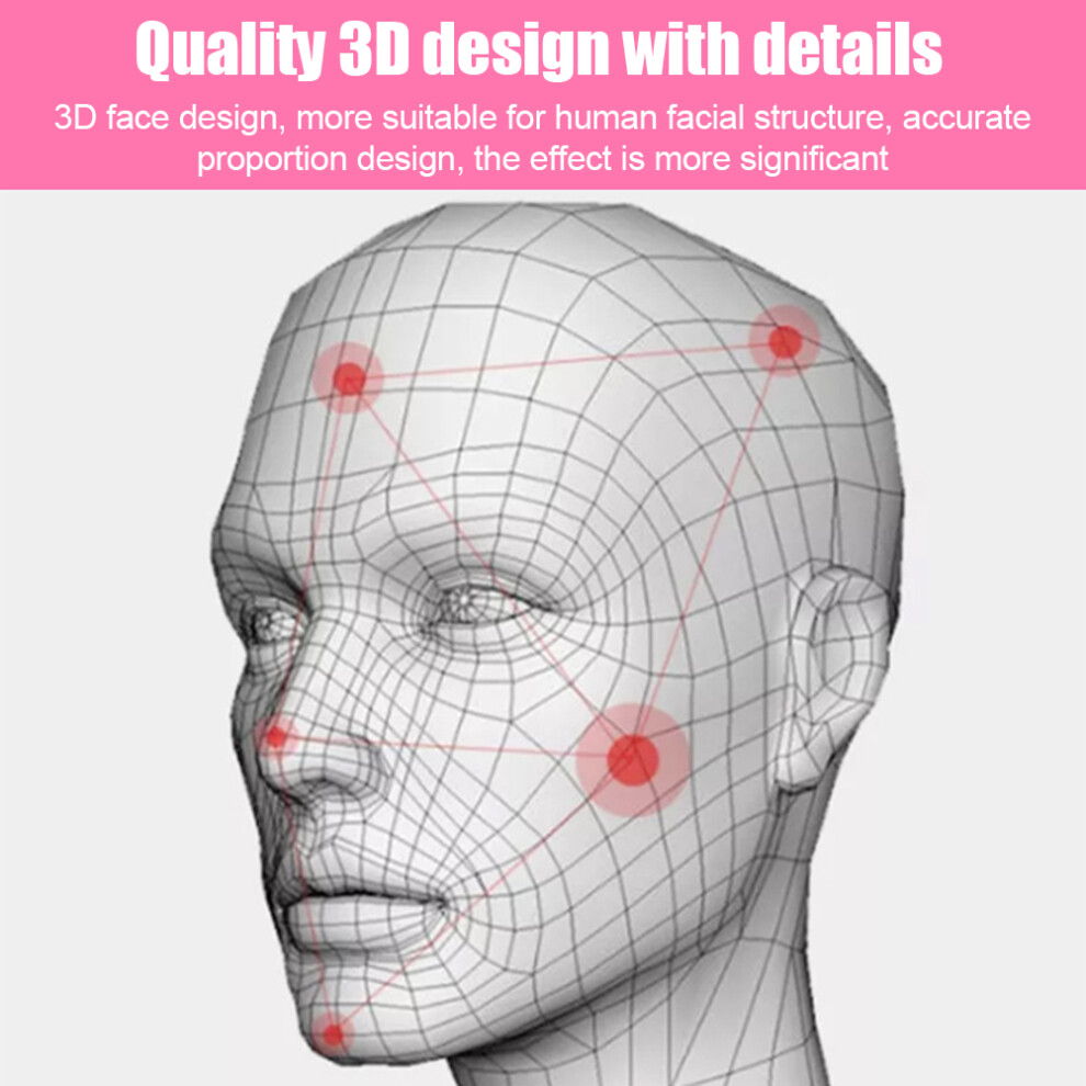Beauty Face Lift Belt V Face Shaper Slimming Bandage Thin Chin Skin Firming Soft Silica Gel Facial Slimming Tool