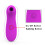 Klitorissucker-Massager 10 Modi, wasserdicht, 12,3 cm, Rosa 6