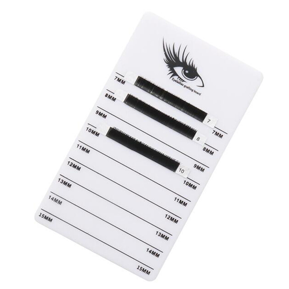 Professional Individual Eyelash Extension Hand Plate Acrylic Lash Tray Lash Pallet Holder