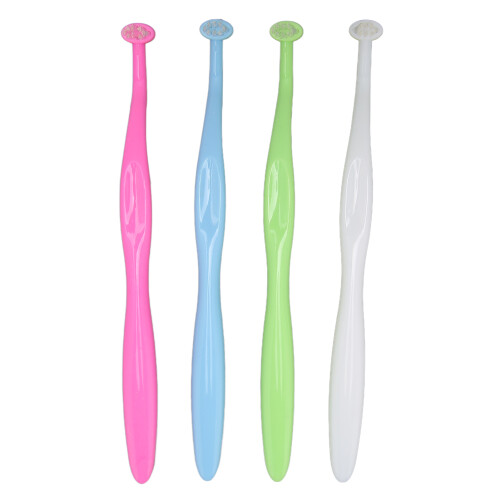 4 piezas de cepillos interdentales para limpieza de brackets azul