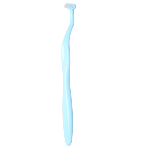 Scovolino interdentale a testa morbida portatile blu 1