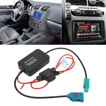 Amplificador de antena de radio 12V 75Ω para coche FM