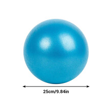 Palla da yoga in PVC da 25 cm, a prova di esplosione, 100 g 9.84 in