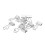 20 pezzi di fermacarte a forma di anatra, argento, 4,2x2 cm 16