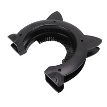Porta per gatto grande - 22.5x26.5x5.5cm interno 6.9in nero