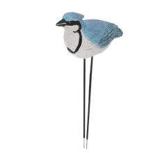 Allarme di umidità del suolo a forma di uccello in resina 17,3 x 8,5 cm 70 mAh
