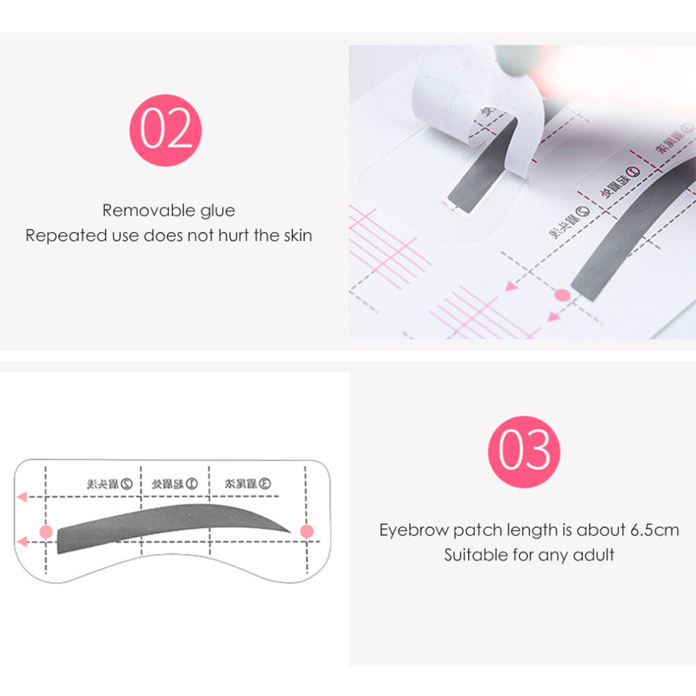 Eyebrow Stencils Kit Reusable Eyebrow Template Eyebrow Shaping Tool Eyebrow Grooming Kit