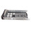 F238F Bandeja HDD de 3,5 pulgadas, SAS/SATA, plateado/negro 16
