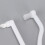 Spazzolino da denti bianco con setole a ciuffi e set interdentale, 2 pezzi, Standard 3