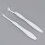 Spazzolino da denti bianco con setole a ciuffi e set interdentale, 2 pezzi, Standard 5