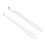 Spazzolino da denti bianco con setole a ciuffi e set interdentale, 2 pezzi, Standard 14