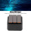 Kit di ricarica batterie 3x1300mAh, 3CH Osmo Action 4