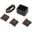 Kit di ricarica batterie 3x1300mAh, 3CH Osmo Action 14