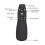 Clicker para presentaciones USB 2.4GHz 2xAAA Negro 11
