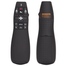 Clicker para presentaciones USB 2.4GHz 2xAAA Negro