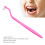 Brosse interdentaire Soft Head Pro portable rose 6