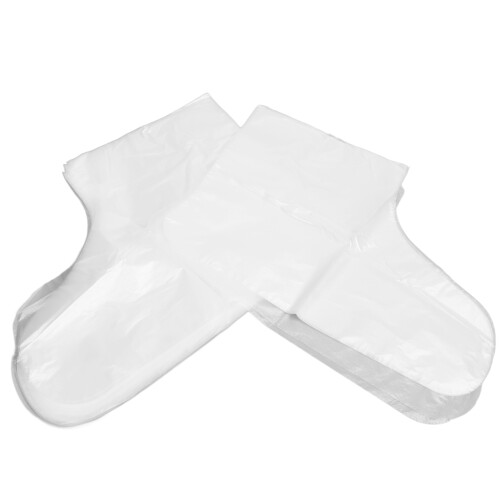 100 pezzi di maschera per i piedi usa e getta - idratante in plastica 1
