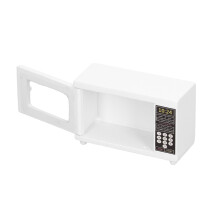 Horno microondas en miniatura a escala 1:12 - madera