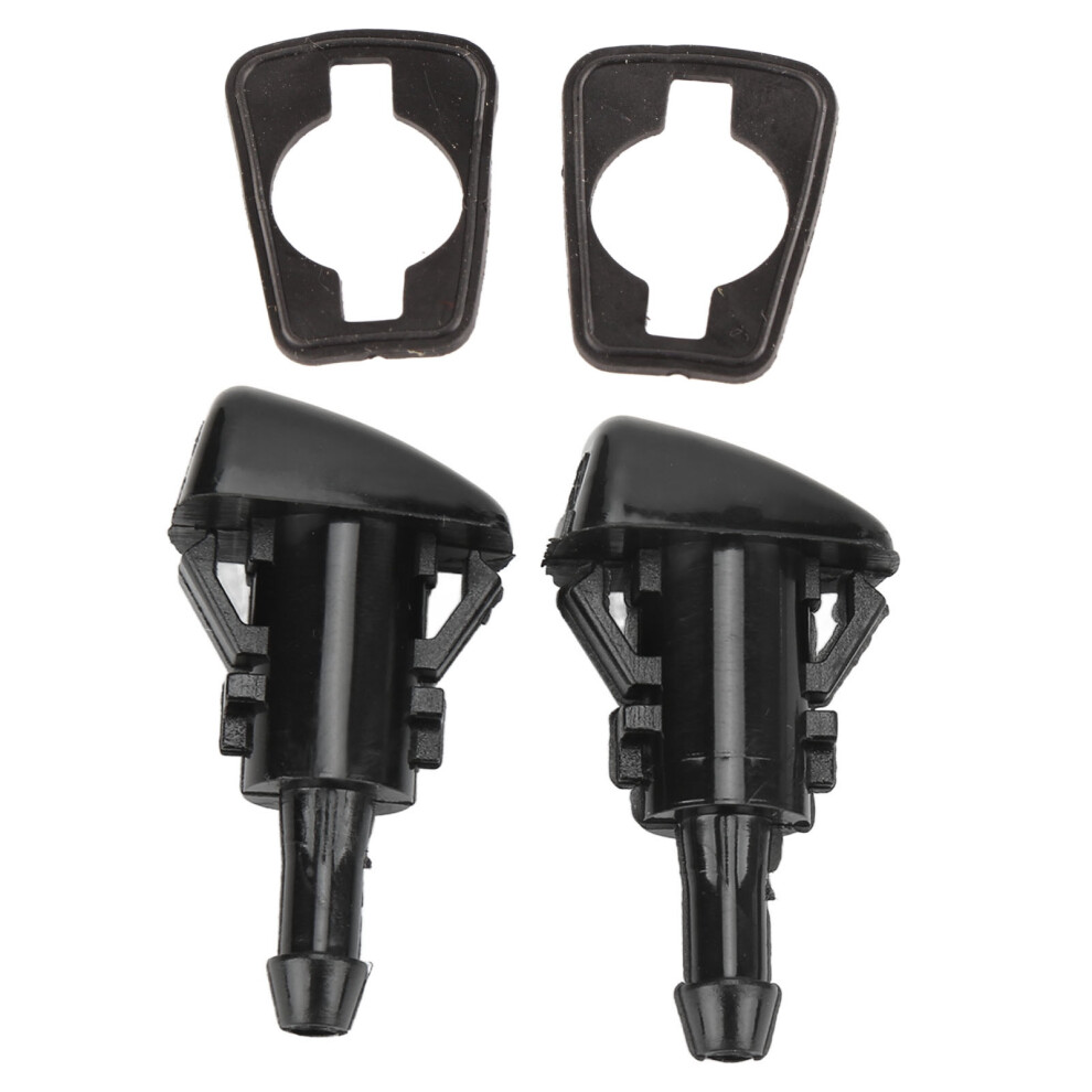 Pair Windshield Washer Nozzle Spray Jet 5113049Aa Replacement For Dodge Ram 2009Â2010 7671321706167