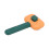 Cepillo Slicker para pelo de perro 9x18cm naranja/verde 3