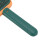 Cepillo Slicker para pelo de perro 9x18cm naranja/verde 10