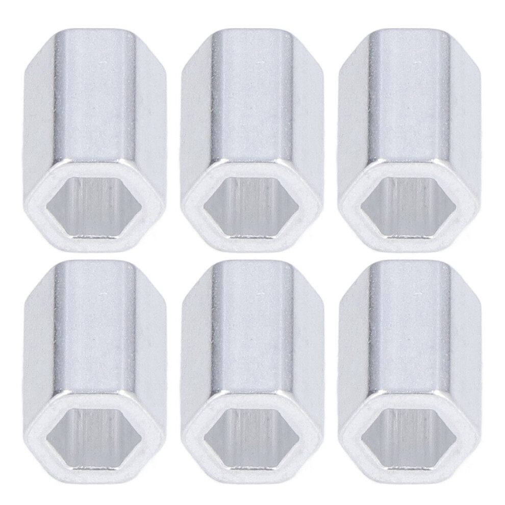 12Pcs Hex Hole Aluminum Spacer Corrosion Resistant Hex Gasket For Motor Shaft 8Mm Inner Diameter3520â4012Â0160 16Mm L 8711321706497