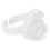 100PCS Eyelash Extension Glue Rings Disposable Heart Shape False Eyewinker Blossoming Cups ToolsWhite 5