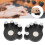 2 pièces Exerciseur de doigts pour piano ABS + silicone noir 16