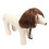 Perruque pour chien en nylon, réglable et élastique, 30-60 cm. 1