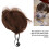 Perruque pour chien en nylon, réglable et élastique, 30-60 cm. 8