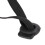 Perruque noire pour animal de compagnie 30-60cm bande élastique réglable 10