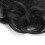 Perruque noire pour animal de compagnie 30-60cm bande élastique réglable 6