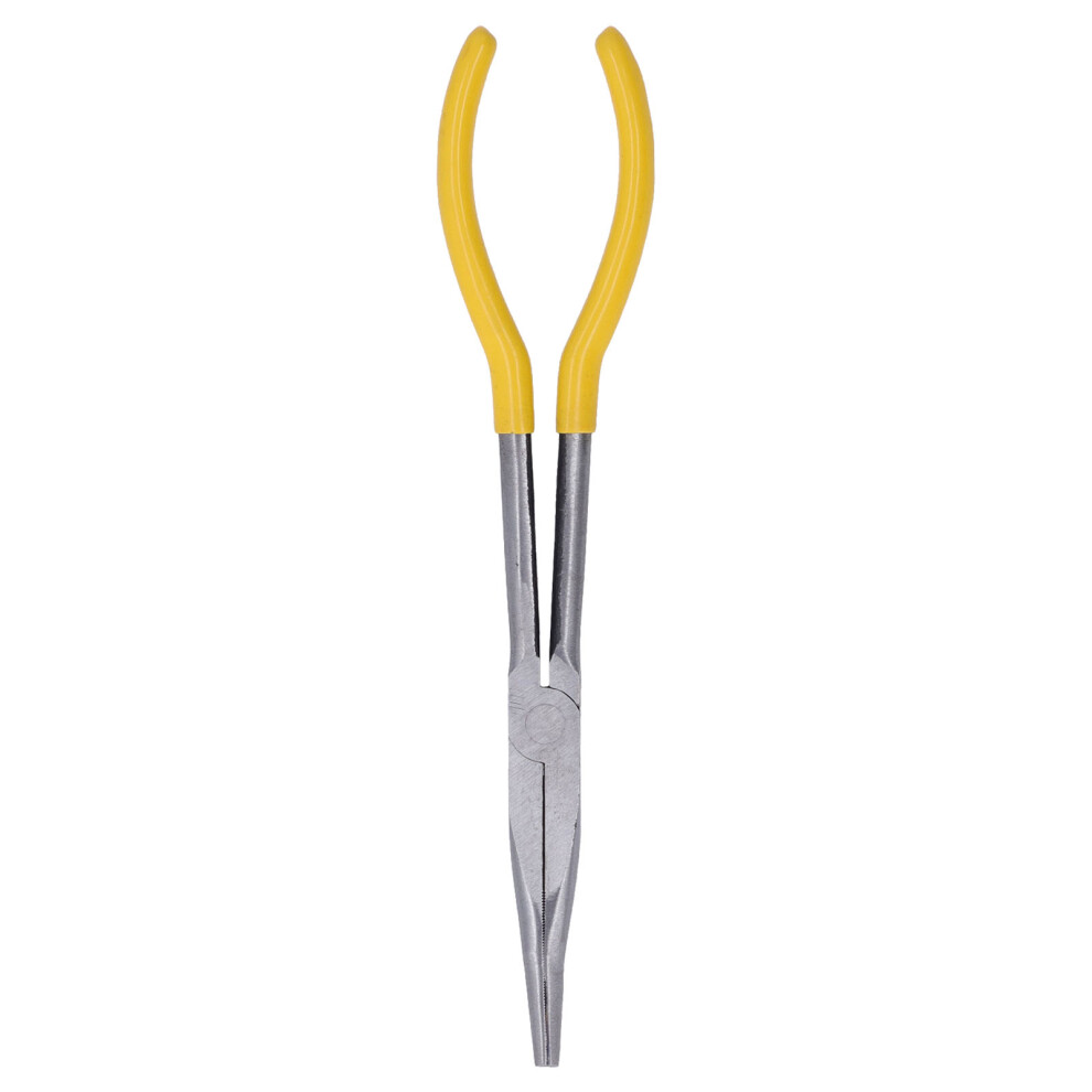 Long Reach Plier 45# Steel Long Needle Nose Pliers Cable Wire Cutter For Repairing 11In Length25 8761321706485