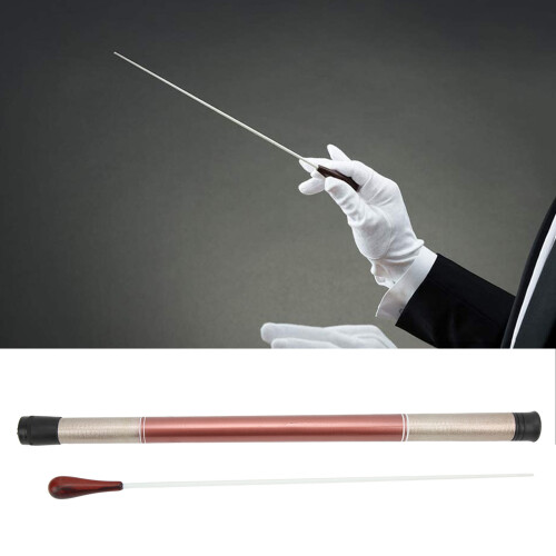 Bâton de chef d'orchestre - bois de santal rouge, taille standard