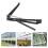 Abreventanas solar de aluminio, 7 kg, 33,5 x 4,5 cm 13