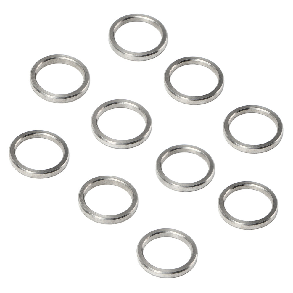 10Pcs Washer Spacer 15Mm Od 12Mm Id Stainless Steel Hardware Accessory Part Set Kit3515-0015-0020 8311321708523